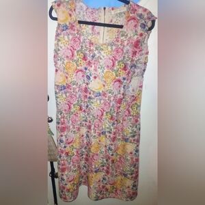 Rewind Multicolor Floral Dress